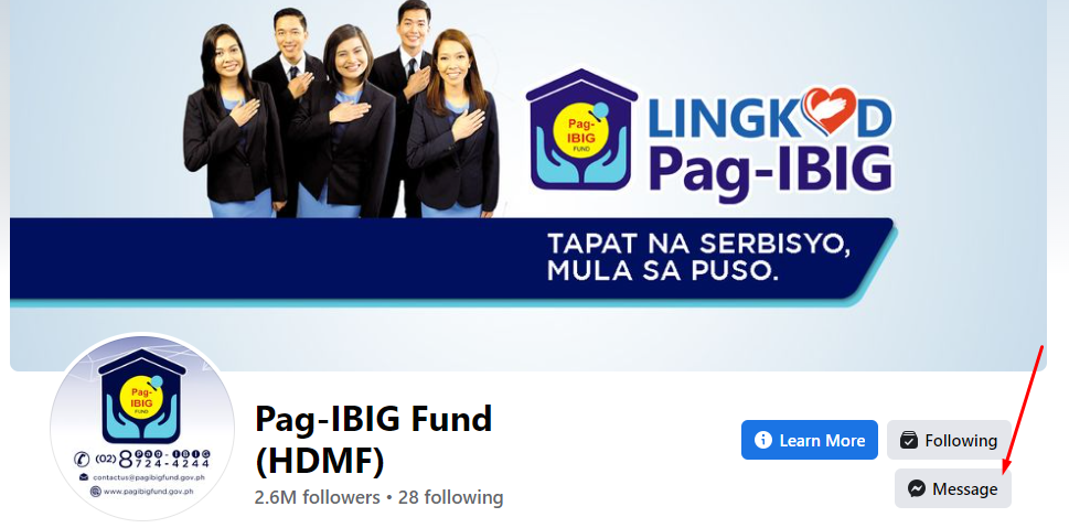 CONTACT PAG IBIG FACEBOOK for mid number verification