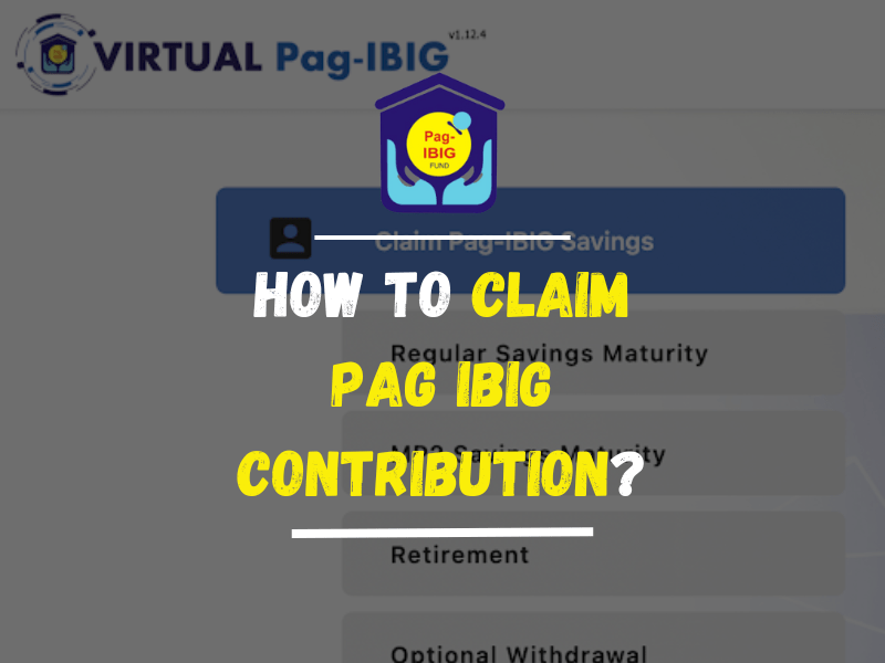 How to Claim PAG IBIG Contribution