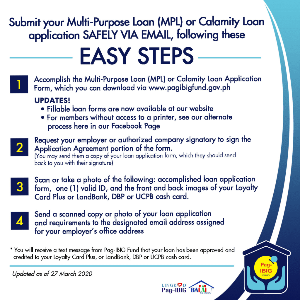 Apply for PAG IBIG Calamity-Loan