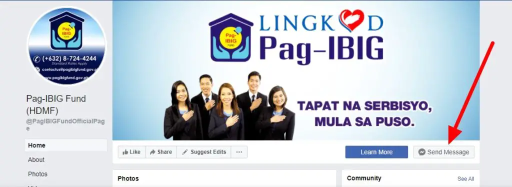 How to know the RTN of my PAG IBIG membership By Facebook Page Message?