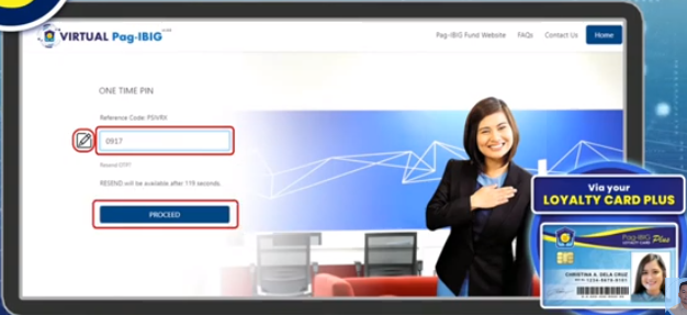 Virtual Pag-IBIG activation steps with Loyalty Card Plus: