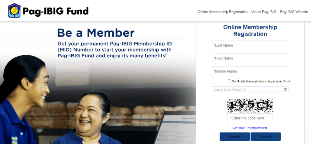 Try Virtual Pag-IBIG Member Portal