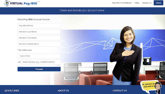 Activate Virtual Pag-IBIG Online Without Loyalty Card Plus: