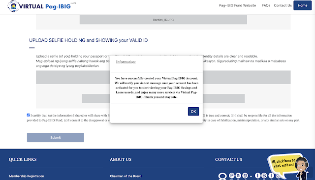 Activate Virtual Pag-IBIG Online Without Loyalty Card Plus: