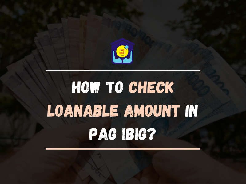 How to Check Loanable Amount in PAG IBIG