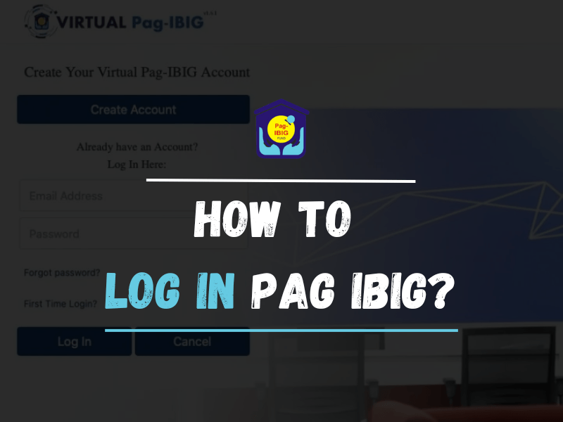 How to Log in PAG IBIG