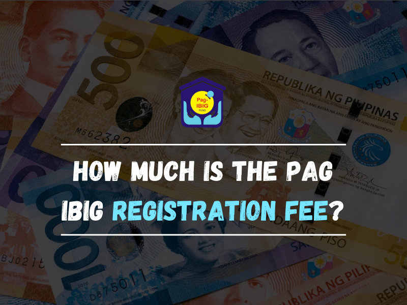 How Much is the PAG IBIG Registration Fee