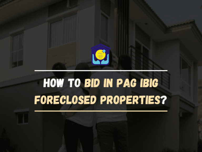 How to Bid in PAG IBIG Foreclosed Properties