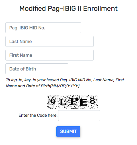 Get Steps of Online Process of MP2 Enrollment