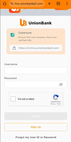Get SOA from Union Bank Online