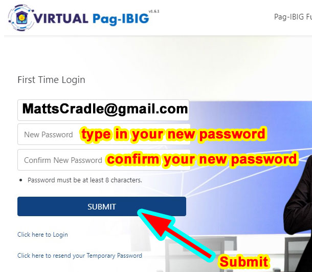 Process to retrieve  pag ibig account online