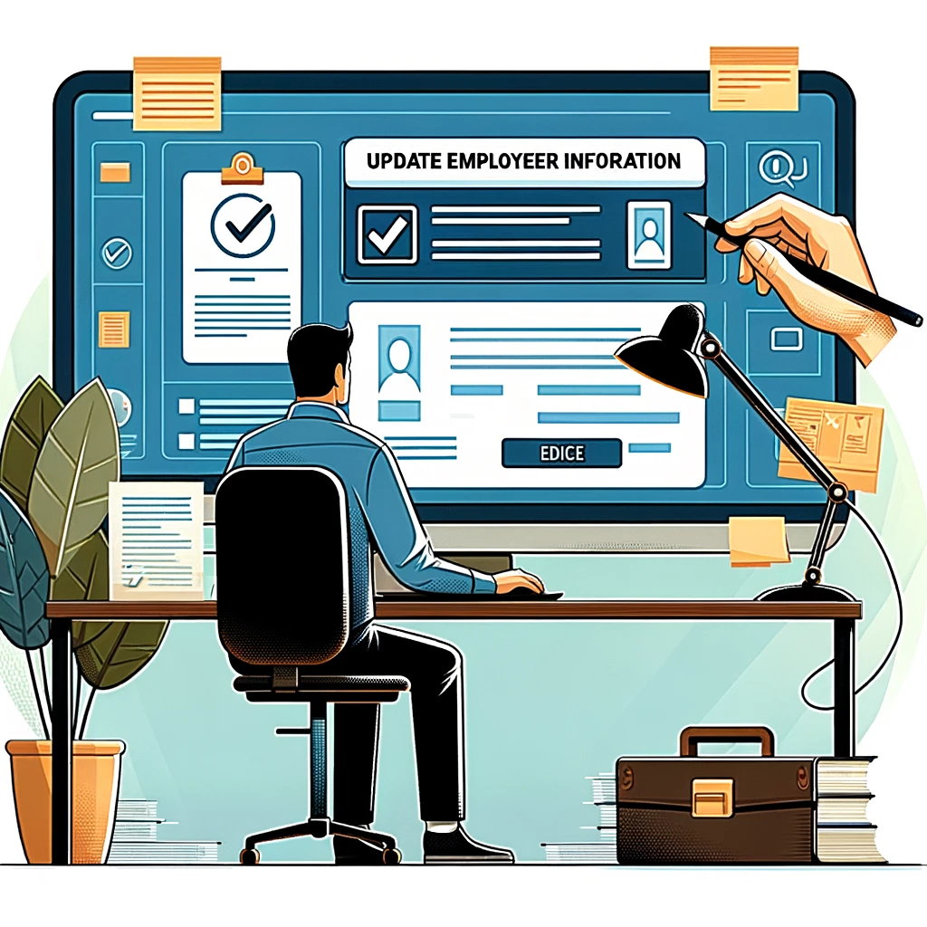 changing details information on PAG ibig employer id